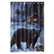 thumbnail image 1 of ABPHQTO Winter Bear Impermeable Poliéster Cortina de ducha Baño Deco 120x180 cm ABPHQTO zhangkai56-48x72, 1 of 1