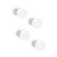 thumbnail image 2 of 4 pares de clips magnéticos para dorsales de carrera, hebillas para dorsales de carrera para corredores Blanco, 2 of 9