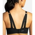 thumbnail image 3 of Brooks Women's Underwire Sports Bra for High Impact Running, Workouts & Sports with Maximum Support - Black - 32 C, 3 of 4