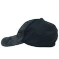 thumbnail image 2 of Layer 8 Dark Camo Pattern PrintFitted Running Moisture Wicking Cap (Camo Gray ), 2 of 3