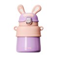 thumbnail image 2 of 500ml Big Belly Cup Bunny Ears Paja Linda taza de agua a prueba de fugas para viajes al aire libre Likrtyny Para Estrenar, 2 of 6