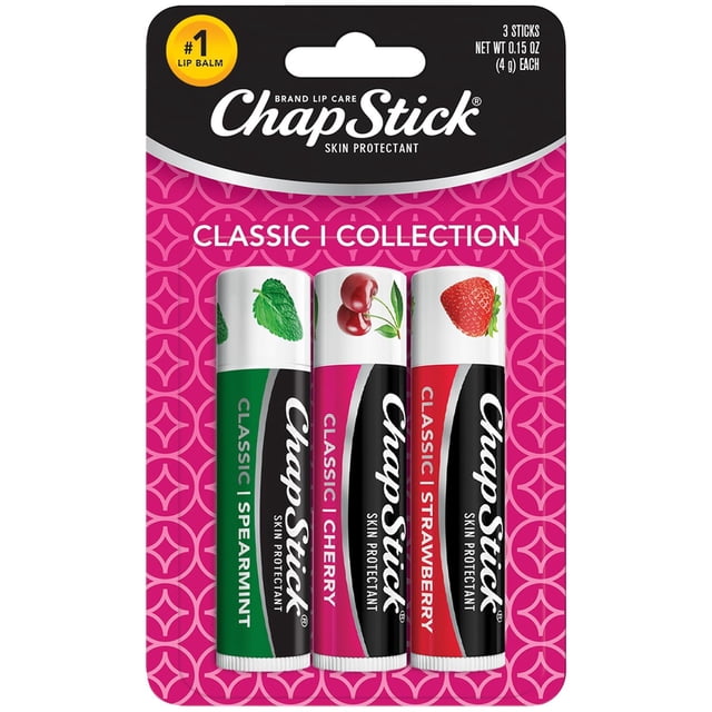 Bálsamo Labial ChapStick Cereza Fresa y Menta Protectora de la Piel