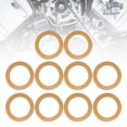 thumbnail image 3 of Impact Resistance Light and Practical Easily  Pump Piston Rings, Rubber Piston Ring, for Pneumatic Equipment Air Compressor, 3 of 7