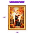 thumbnail image 5 of Happy Thanksgiving Scottish Terrier Give Thanks Fall Beanie Scarf Welcome Acrylic Plaque with Wood Photo Frame Box Scottie Dog Lover Gifts Light Box - 00020, 5 of 5