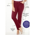 thumbnail image 2 of Catherines Women's Plus Size Sateen Stretch Pant, 2 of 5