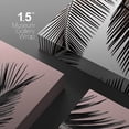 thumbnail image 4 of PixonSign Canvas Print Wall Art Set Trio of Palm Leaves Floral Plants Photography Realism Tropical Closeup Relax/Calm Multicolor Dark Black and White for Living Room, Bedroom, Office - 24"x36"x3, 4 of 5