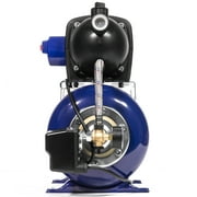 XtremepowerUS 1.6HP Shallow Well Pump With Pressure Tank, 1000 GPH 115V Deep Well Jet Pump