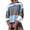 Gray, variant on Winter Trendy Womens Color Block Cropped Sweaters Casual Oversized Y2k Going Out Striped Pullover Tops