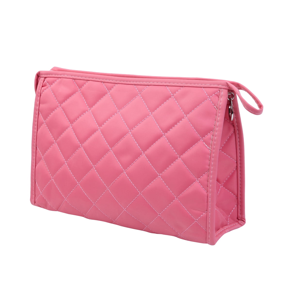 Premium Large Quilted Cosmetic Travel Makeup Bag Pouch Organizer
