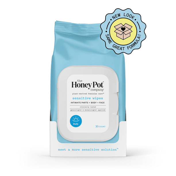 The Honey Pot Company, Sensitive Daily Feminine Cleansing Wipes