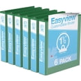 thumbnail image 1 of Davis Group, Easyview Premium, Round Ring, Customizable, View Binder, 6 Pack, 1.5", 1 of 3
