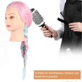 thumbnail image 5 of Tête de Mannequin pour Cheveux Femme Cosmétologie Coiffure Entraînement Pratique Tête de Mannequin, 5 of 5