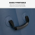 thumbnail image 6 of 6.8x6.8ft PVC Round Inflatable Hot Tub Portable w 140 Air Jets Ideal for 4-6 Blue, 6 of 9