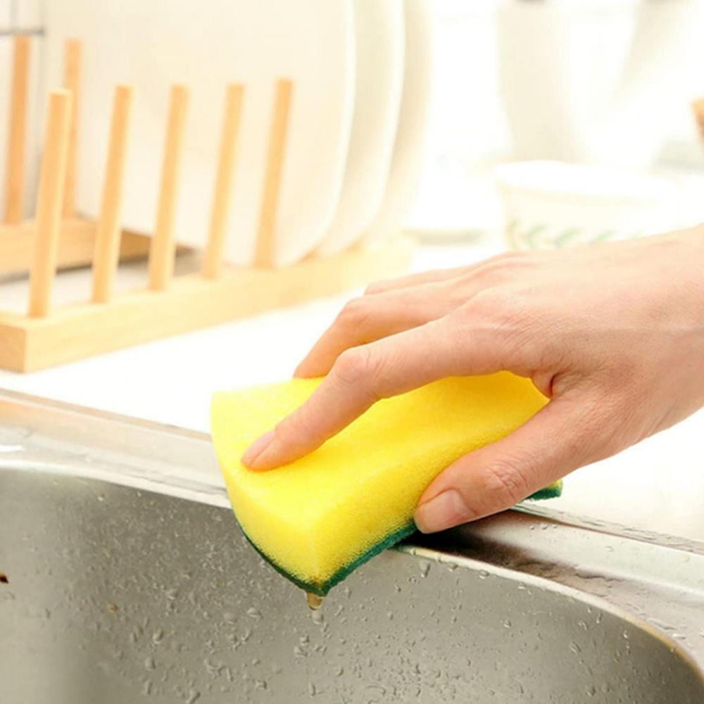 SPONGENATOR Kitchen Scrubbing Sponges - Heavy Duty Non-Scratch Scrubbing  Cleaner Sponges in 1 Color - Multi-Surface Non-Metal Dish Scouring  Scrubbers