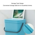 thumbnail image 2 of Youkk Sturdy And Durable Wall Mounted Trash Cans For Clean Household Environment black 3L, 2 of 6