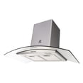 thumbnail image 3 of Campana Supra Cristal Curvo de 90 cm Acero Inoxidable, 3 of 4