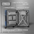 TACH V3 Lightweight 3pc Hardside Luggage Suitcase Set w/Charge Ports