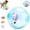 Rabbit Blue A4, variant on Self-Rolling Interactive Cat Ball, Automatic 360° Rolling Motion Pet Toy, Realistic Moving Interactive Ball for Cats & Dogs, Indoor Chase & Exercise Toy for Active Play
