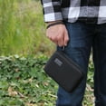 thumbnail image 5 of USA Gear 6.5 Inch Travel Electronics Organizer Fits Chargers, Cables, Power Bank & more - Black, 5 of 9