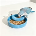 thumbnail image 6 of Yhmxh Ceramic Bird Feeding Bowl, Cute Bird Food Dish, Splatter Proof Parrot Cockatiel Feeder Dish, Heavy Base Ceramic Bird Feed Bowl for Small Medium Parrots Pet Bird Cage Daily Feeding Supplies, 6 of 6