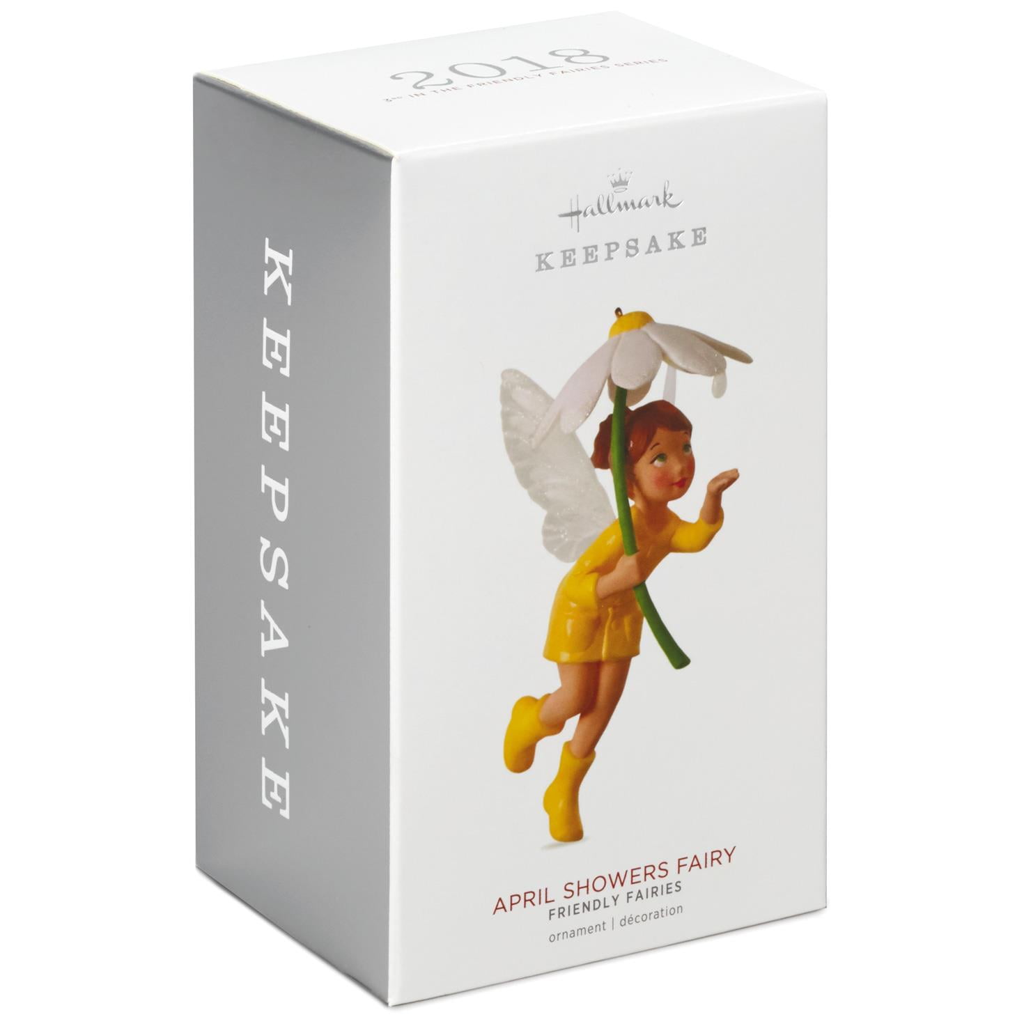 Hallmark Keepsake 2018 April Showers Fairy 3 in Friendly Fairy Series