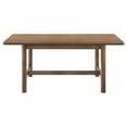 thumbnail image 4 of Coaster Crestmore 7-Piece 71-inch Rectangular Wood Dining Table Set in Walnut, 4 of 15