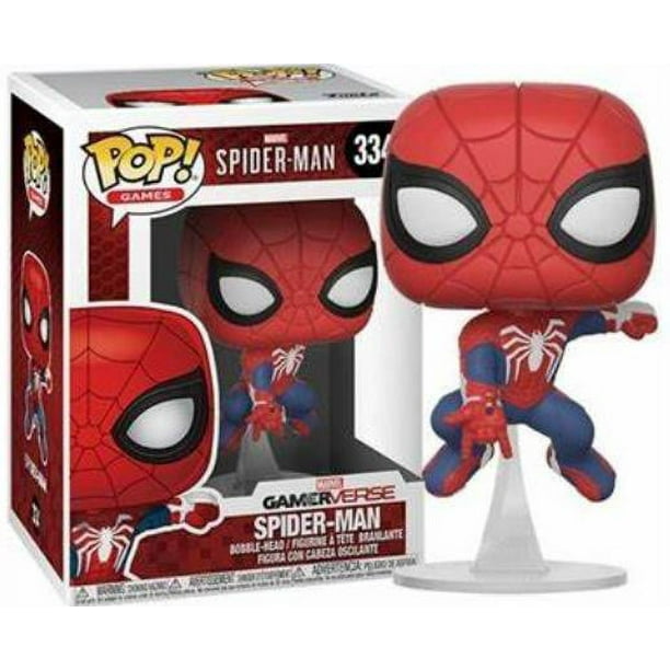 Funko Pop-figura de Spiderman Black Gold 911, juguete de cabeza móvil 913, Iron Spider 305, Mysterio, modelo de vinilo coleccionable