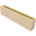thumbnail image 5 of Ekena Millwork 4"W x 8"H x 32"L Block Woodgrain TimberThane Rafter Tail, Primed Tan, 5 of 6