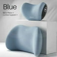 thumbnail image 6 of Memory Foam Car Headrest & Lumbar Support Set - Gray Ergonomic Neck Pillow & Back Cushion for Driving Comfort, Universal Seat Accessory, 6 of 13