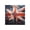 Double Blank, variant on Union Jack UK Flag Art Double Blank Wall Plate Decorative Electrical Outlet Light Switch Cover Switchplate