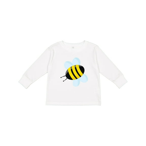 Inktastic Bumble Bee Boys or Girls Long Sleeve Toddler T-Shirt