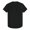Black, variant on RKSTN Mens Summer Beach Tops Henley T-Shirt Henley Linen Cotton Shirt Casual Short Sleeve T Shirt Pullover Tees Lightweight Curved Hem Plain Tees