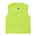 thumbnail image 3 of Men's Outdoor Fishing Utility Vest Lightweight Sleeveless Cargo Jacket Multi-Pocket Waistcoat for Hiking Hunting Fluorescent Green Size XXL, 3 of 4
