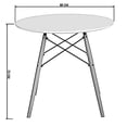 thumbnail image 2 of Mesa Chad 80D Diseños OIKO Para Comedor Sala Negocio Minimalista, 2 of 2