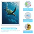 thumbnail image 3 of Diamond Art Kits for Adults - Sea Turtle Underwater Ocean Adventure 5d Diamond Painting for Adults, Diamond Art for Adults Beginners, Frameless Diamond Painting Kits for Adults for Home Wall Decor, 3 of 7