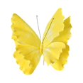 thumbnail image 4 of Decoración de fiesta de mariposas Decoración de fiesta Adorno único Mariposa gigante para Amarillo, 4 of 9