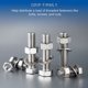 thumbnail image 3 of 100Pcs Arandela Plana Redonda Métrica de Acero Inoxidable M5x9mmx0.5mm para Tornillo de Perno, 3 of 4