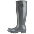 thumbnail image 5 of Hunter Women's Bota Original Tall Gloss Graphite Knee-High Rubber Rain Boot - 9M, 5 of 7