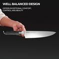 thumbnail image 4 of Professional Chef Knife 8 Inch Kitchen Knife, German High Carbon Stainless Steel Super Sharp Chef's Knife With Ergonomic Solid Wood Handle, Useful Kitchen Gadgets, 4 of 9