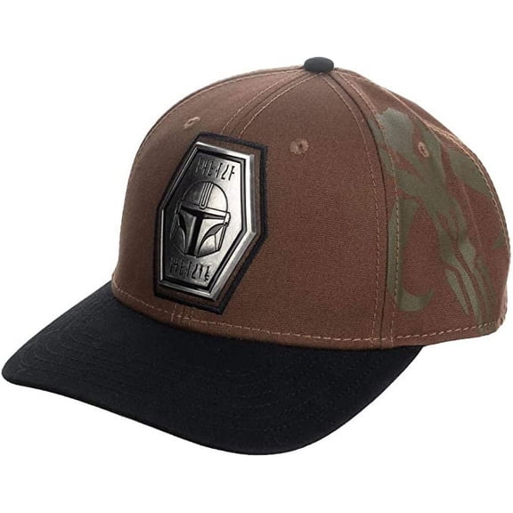 Star Wars Mandalorian Grogu Pre-Curved Snapback Hat