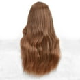 thumbnail image 1 of XWSHYW Pelucas Peluca de Mujer de Pelo Largo y Rizado Ondulado con Flequillo Natural En El Centro, 1 of 2