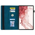 thumbnail image 6 of ELEHOLD Wallet Case for Samsung Galaxy Tab S10 FE+, Premium PU Leather Folio Case Cover with Card Slots & Stand & Pencil Holder,Blue, 6 of 9