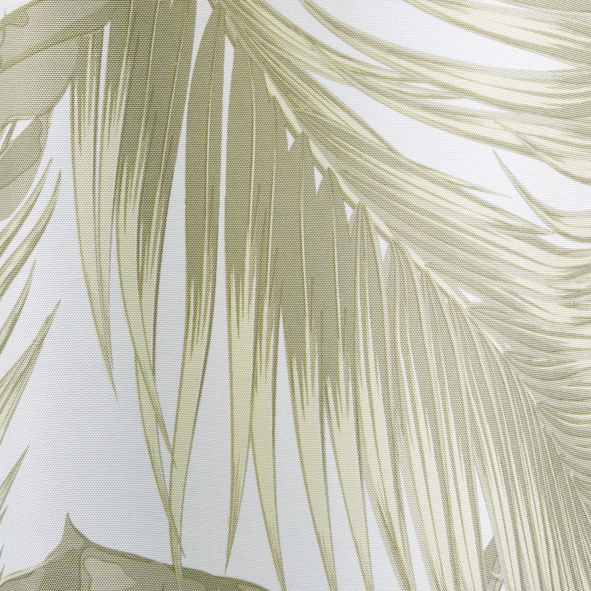 Exclusive Home Curtains Jamaica Palm Indoor/Outdoor Light Filtering Grommet Top Curtain Panel Pair, 54x120, Khaki, Set of 2