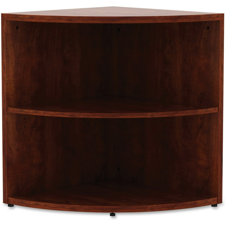 Lorell Essentials Series Desk End Corner Bookcase - 29.5 Lorell Essentials Series Desk End Corner Bookcase - 29.5
