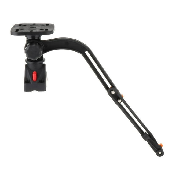 Electronic Fish Finder Mount Base Adapter Kayaks Fish Finder Mounting Plate Kayaks Boats Transducer Mounting Arm Enduring