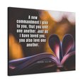 thumbnail image 1 of Scripture Walls I Have Loved You John 13:34 Bible Verse Canvas Christian Wall Art Ready to Hang Unframed, 1 of 8