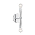 thumbnail image 7 of Meridian M90110NB 2-Light Wall Sconce in Natural Brass, 7 of 7