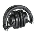 thumbnail image 4 of Audio-Technica Bluetooth Noise-Canceling Over-Ear Headphones, Black, AUDIO-TECHNICA_ATH-M50xBT_NM, 4 of 8