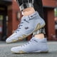 thumbnail image 4 of Bsvklp Zapatos para Correr Casuales para Hombres Cuero PU Transpirable Ropa Diaria Hecha A Mano (Azul 37), 4 of 9