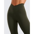 thumbnail image 5 of Pantalones CRZ YOGA Butterluxe tiro alto 25" verde oliva XL, 5 of 5